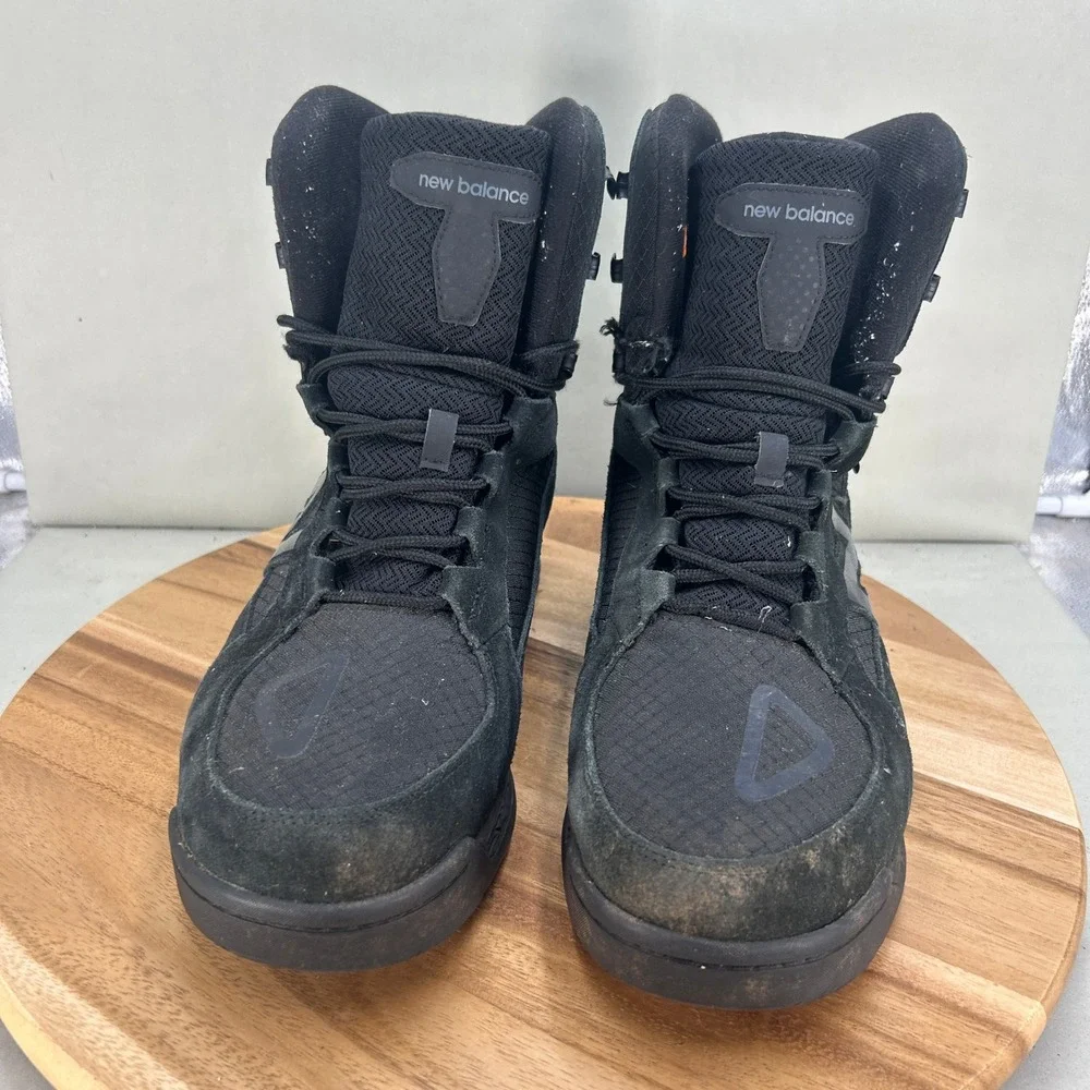 New Balance Fresh Foam 1000 Mens 13 2E Wide Black Waterproof Winter Boots